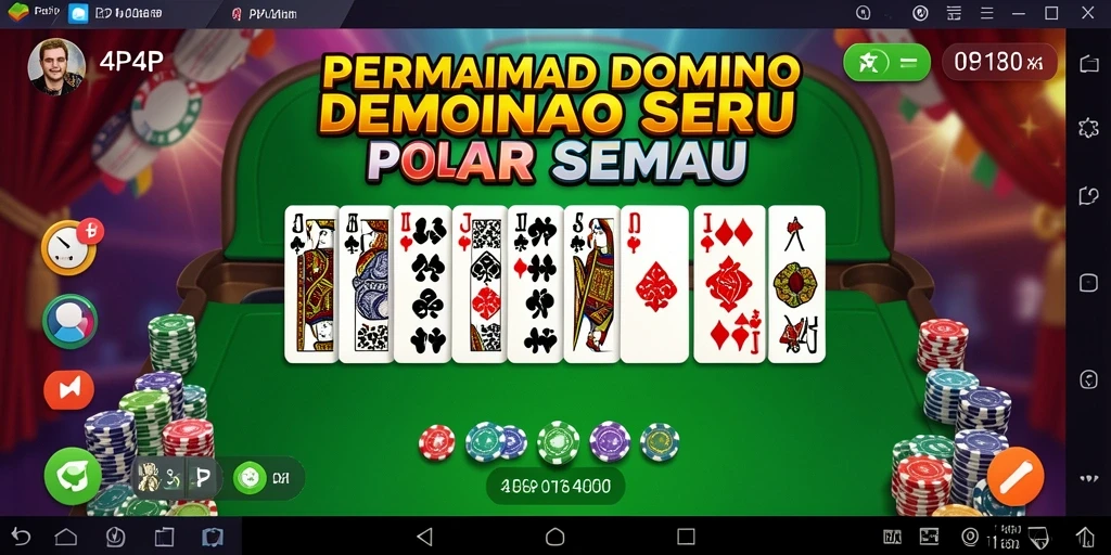 Tampilan screenshot gameplay Domino yang seru dan mengasyikkan.