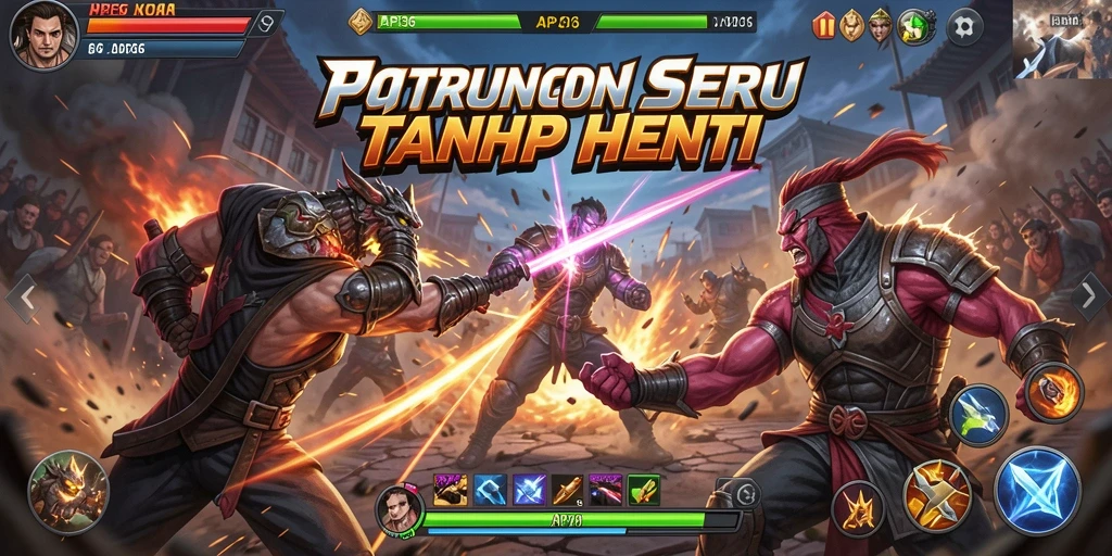 Tampilan gameplay API36 yang penuh aksi dan seru.