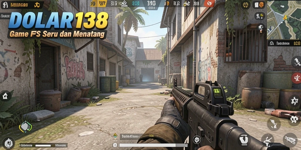 Screenshot gameplay DOLAR138 yang menampilkan aksi tembak-tembakan seru.