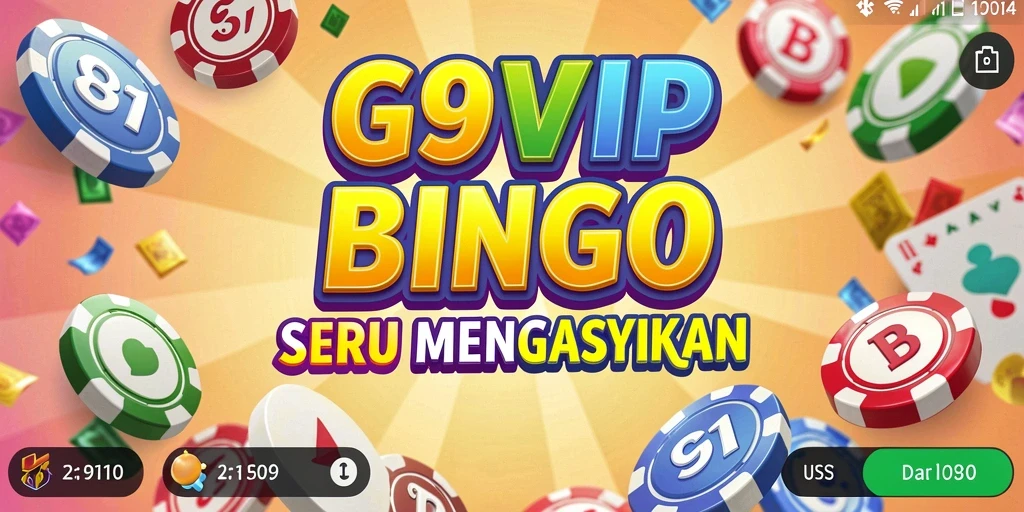 Tampilan gameplay G9VIP yang penuh warna dan menarik perhatian.