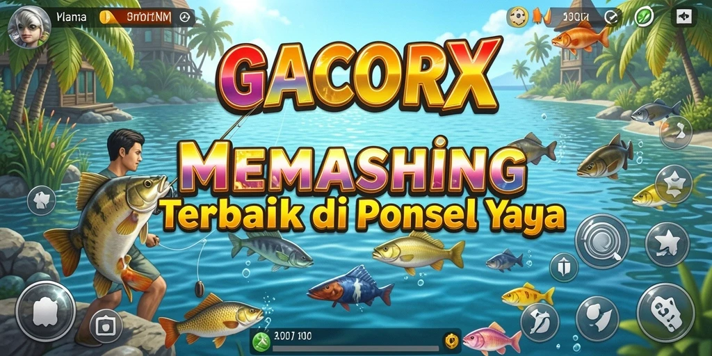 Tangkapan ikan dalam gameplay GACORX yang mendebarkan.