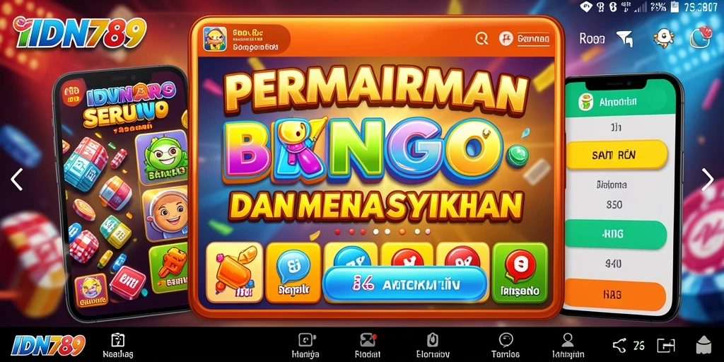 Screenshot gameplay Bingo menampilkan momen seru saat bermain IDN789.