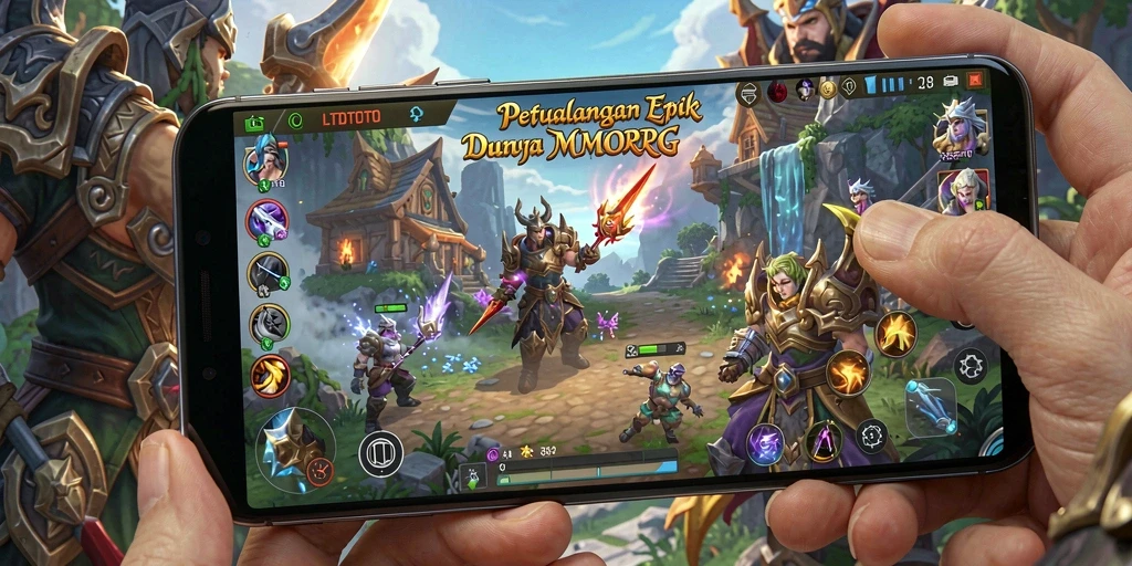 Screenshot utama LTDTOTO menampilkan suasana gameplay yang menarik dan penuh aksi.