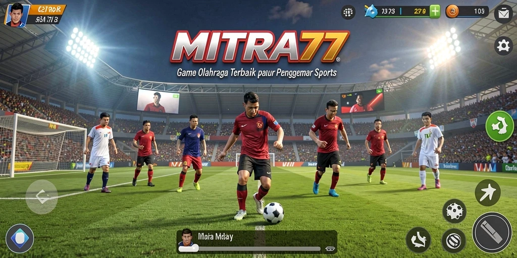 Tangkapan layar dari gameplay MITRA77 yang seru dan kompetitif.