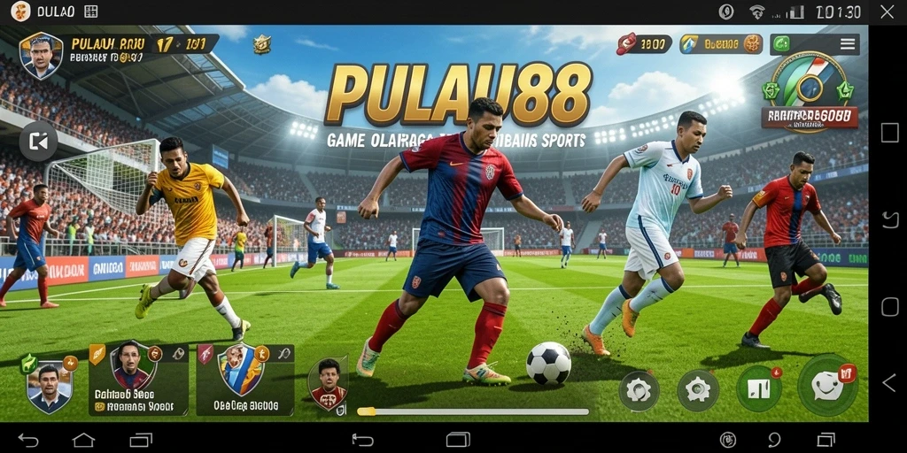 Tampilan gameplay PULAU88 yang menarik dalam aksi olahraga.