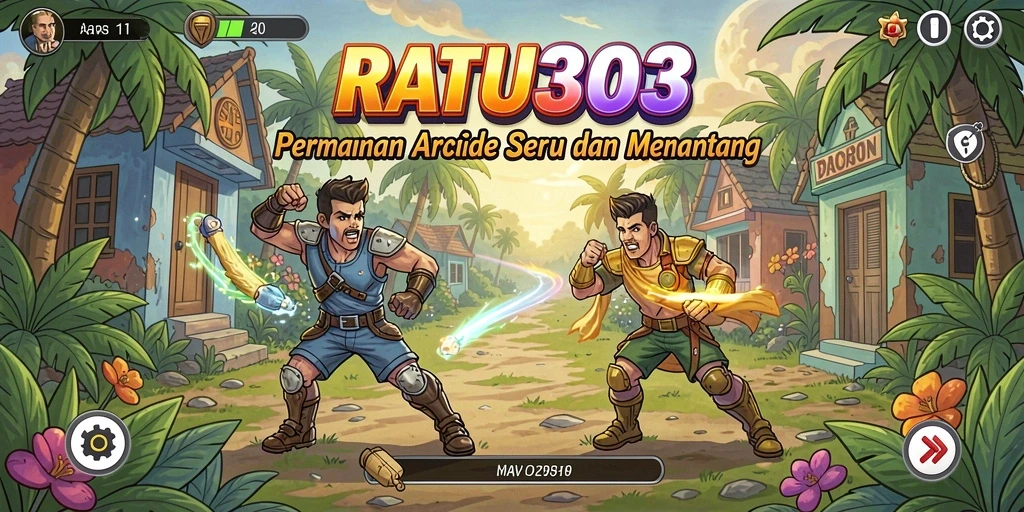 Tampilan gameplay menarik dan penuh aksi dari RATU303.