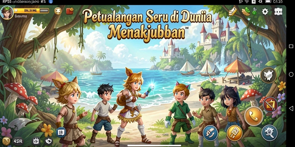 Tampilan gameplay RP55 yang menarik dan mendebarkan.