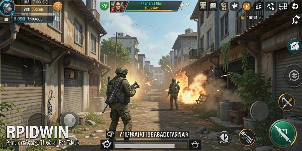 Tangkapan layar gameplay <strong>RPIDWIN</strong> yang menampilkan strategi yang mendebarkan.