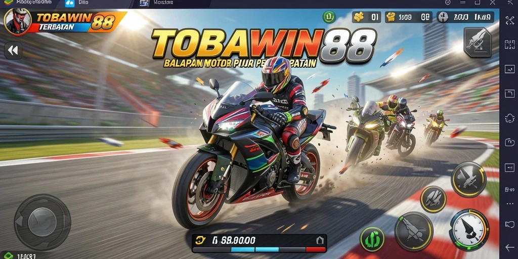 Gameplay mendebarkan di TOBAWIN88 dengan motor berkecepatan tinggi.