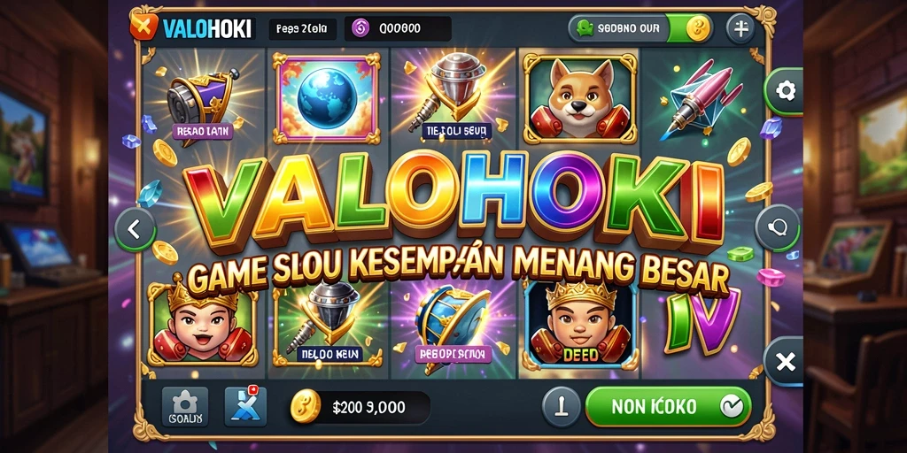 Tampilan menarik dari gameplay VALOHOKI yang seru.